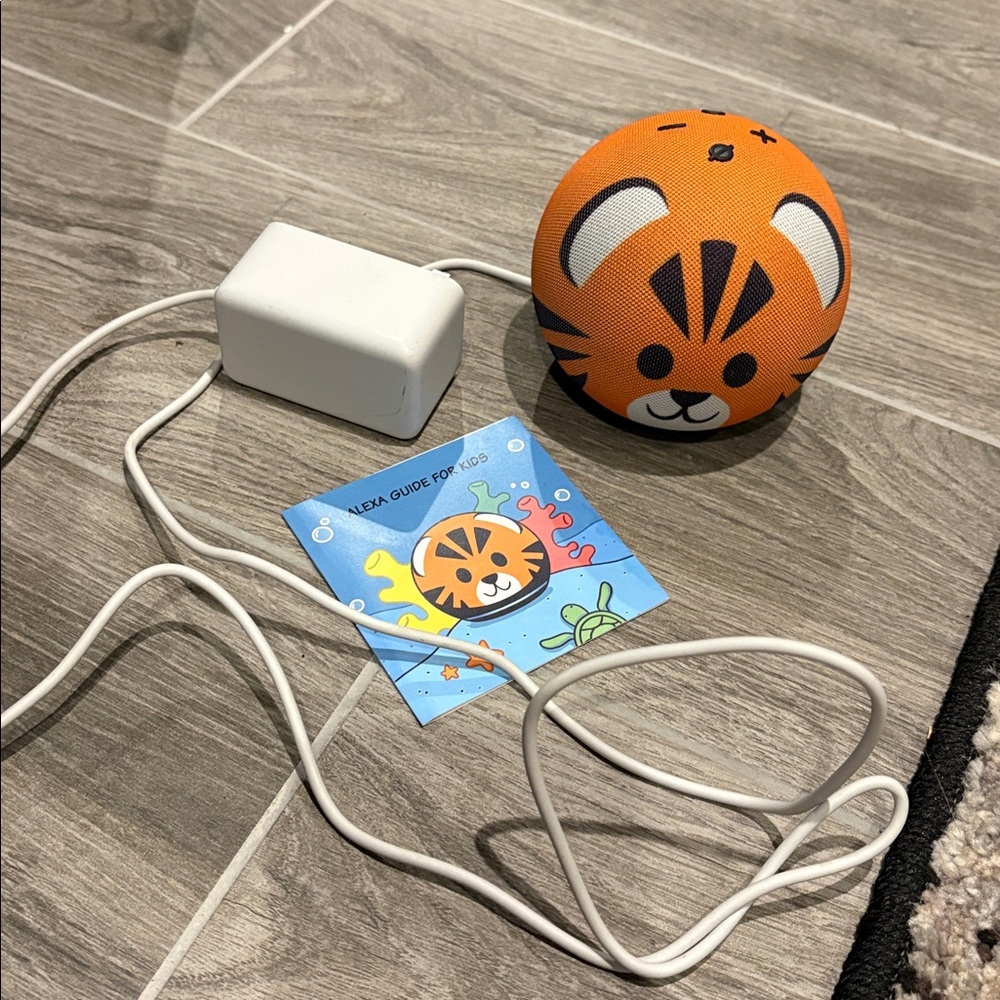 Amazon Echo Dot kids edition tiger